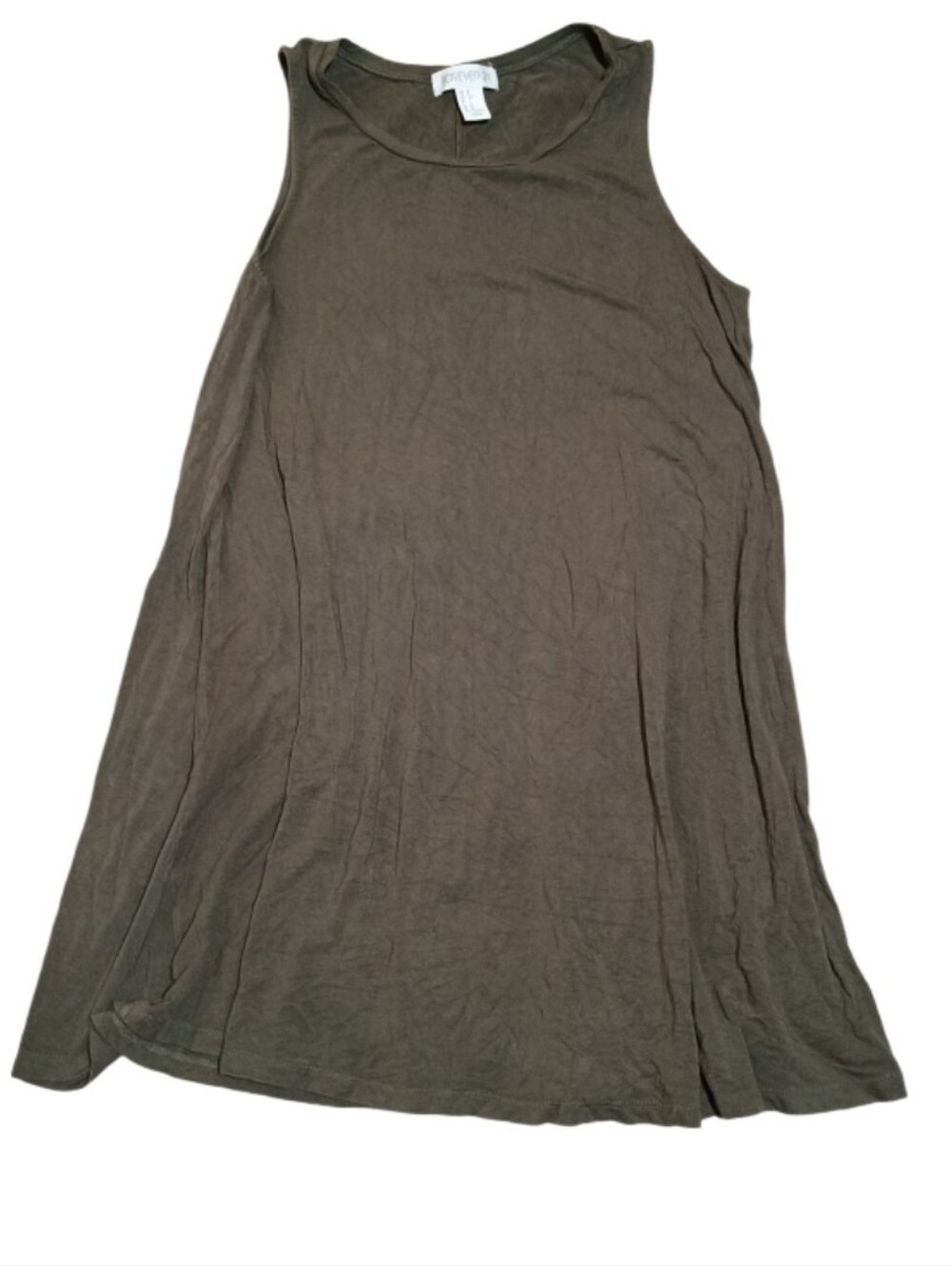 Forever 21 Olive A-Line Tank Skirt